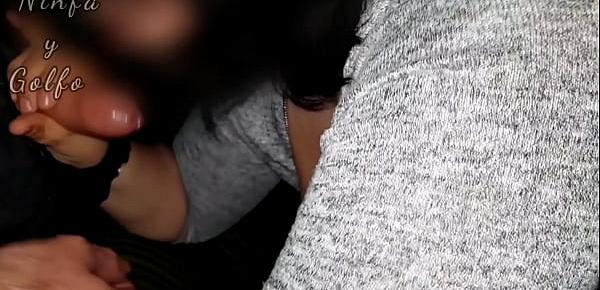  Gangbang in an X cinema - I get fucked by several men in an X cinema in front of my husband - part 33